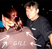 Gill's back and her man, Simon of the Blackbird!