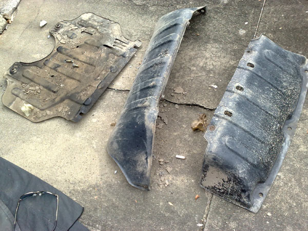 The old original bash plates